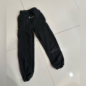 Fear of God Essentials Black Sweatpants size 4-5